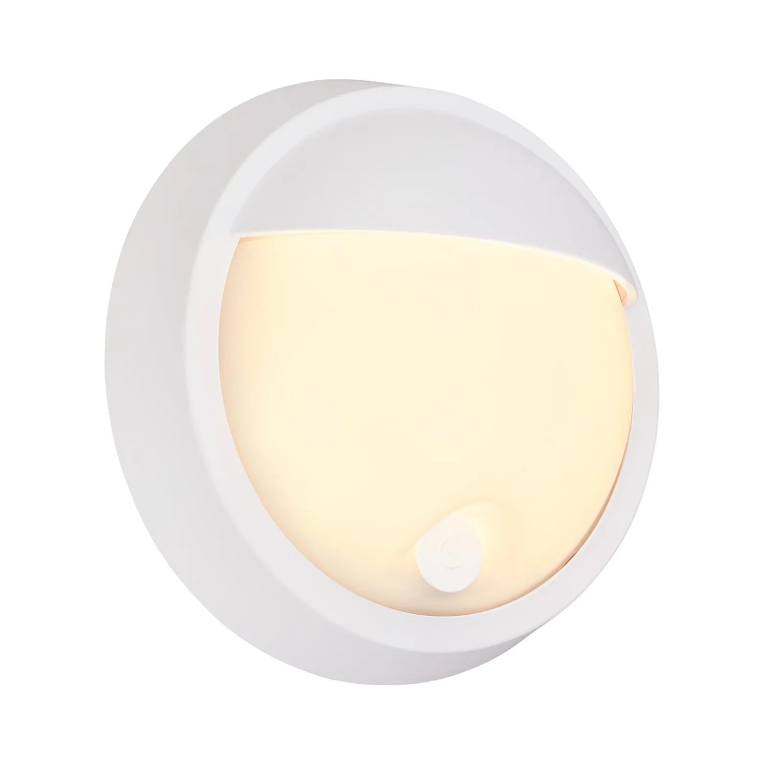 Ladattava LED-ulkoseinävalaisin 3784016, valkoinen, kosketushimmentimellä, Ø 17