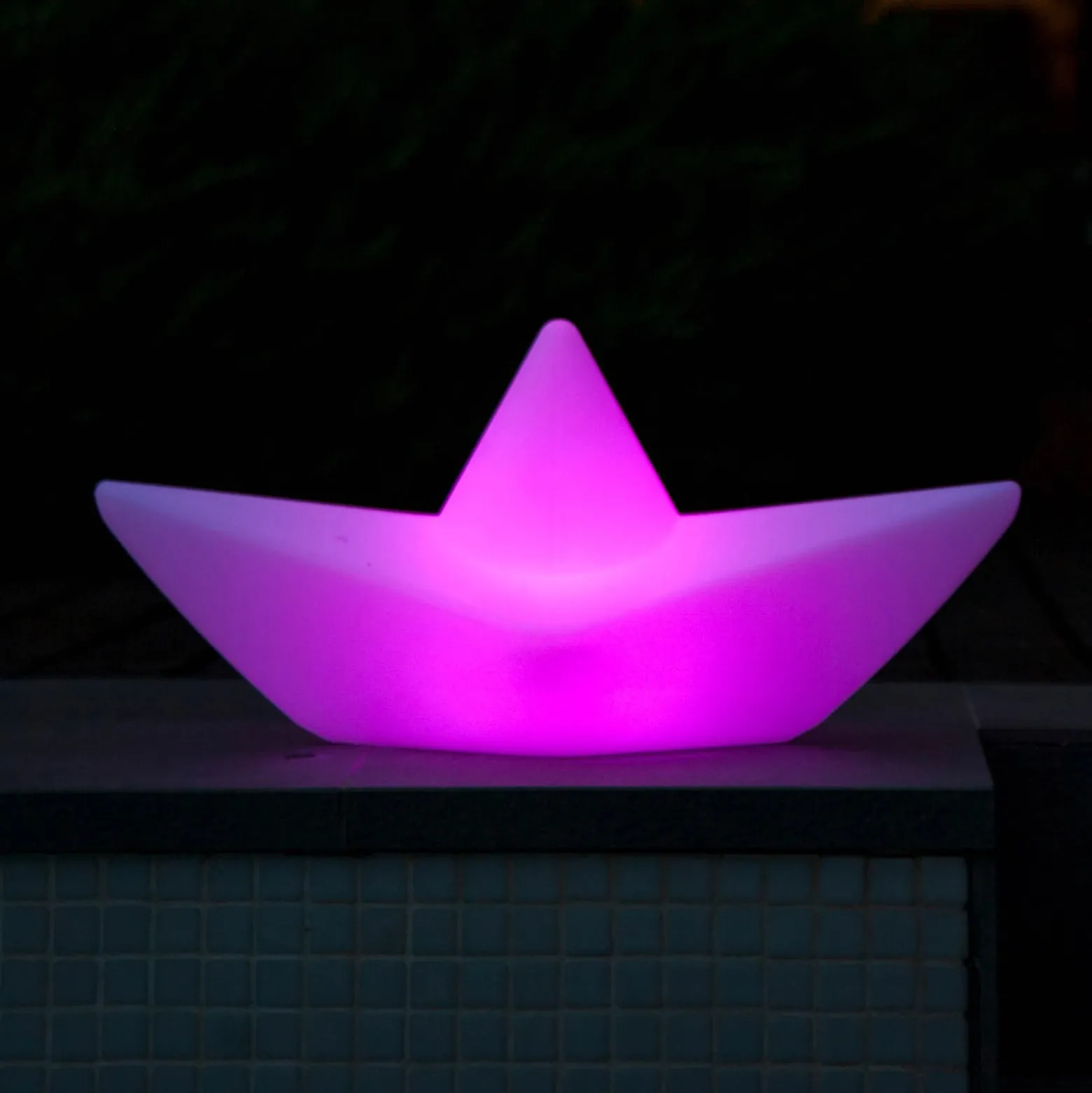 Ladattava LED-valo BOAT-lamppu, kelluva, RGBW