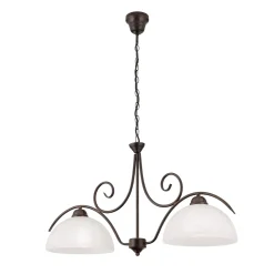 2-lamp. JANA-riippuvalaisin alabasterilasia