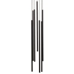 Laser riippuvalaisin, 7-lamppuinen, musta
