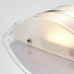 Lasinen seinävalaisin Zinka LED-lamppu, 25 cm