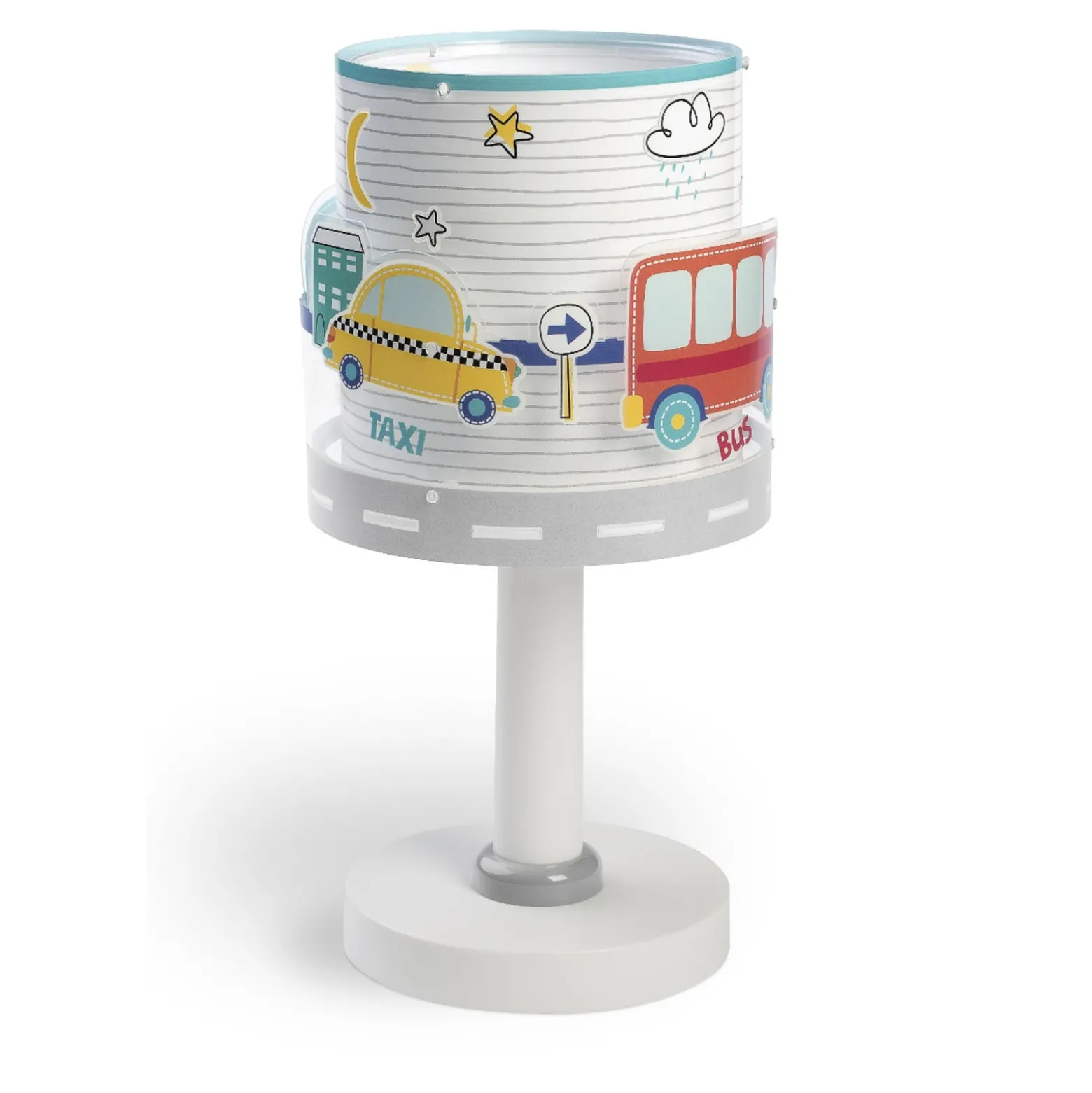 Lasten pöytälamppu Baby Travel, G4, Ø 15 cm