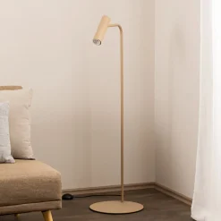 Lattiavalaisin Axion, beige, korkeus 115 cm, teräs