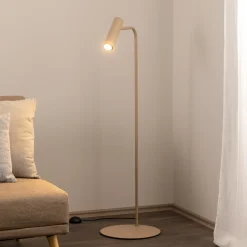 Lattiavalaisin Axion, beige, korkeus 115 cm, teräs
