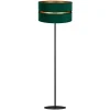 Lattiavalaisin Duo, vihreä/kultainen, Ø 40 cm, 1-lamppuinen
