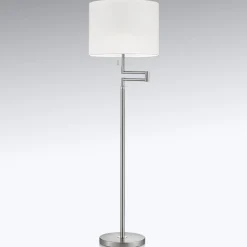 Lattiavalaisin Lilian LED-himmentimellä, nikkeli