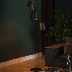 Lattiavalo Grevenbourgh, antrasiitti, 3-lamppuinen