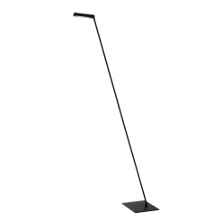 Lavale LED-lattiavalaisin, musta, himmennettävissä, korkeus 138 cm