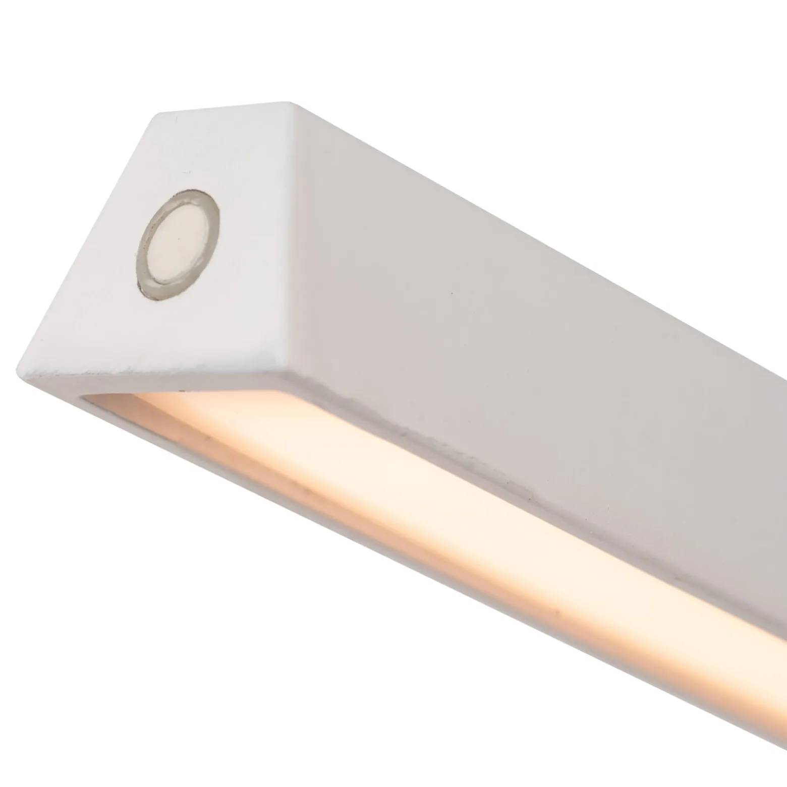 Lavale LED-pöytävalaisin, valkoinen, himmennettävä, korkeus 42 cm