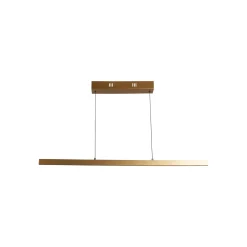 Layla LED-riippuvalaisin, lineaarinen, kultainen, korkeussäädettävä,