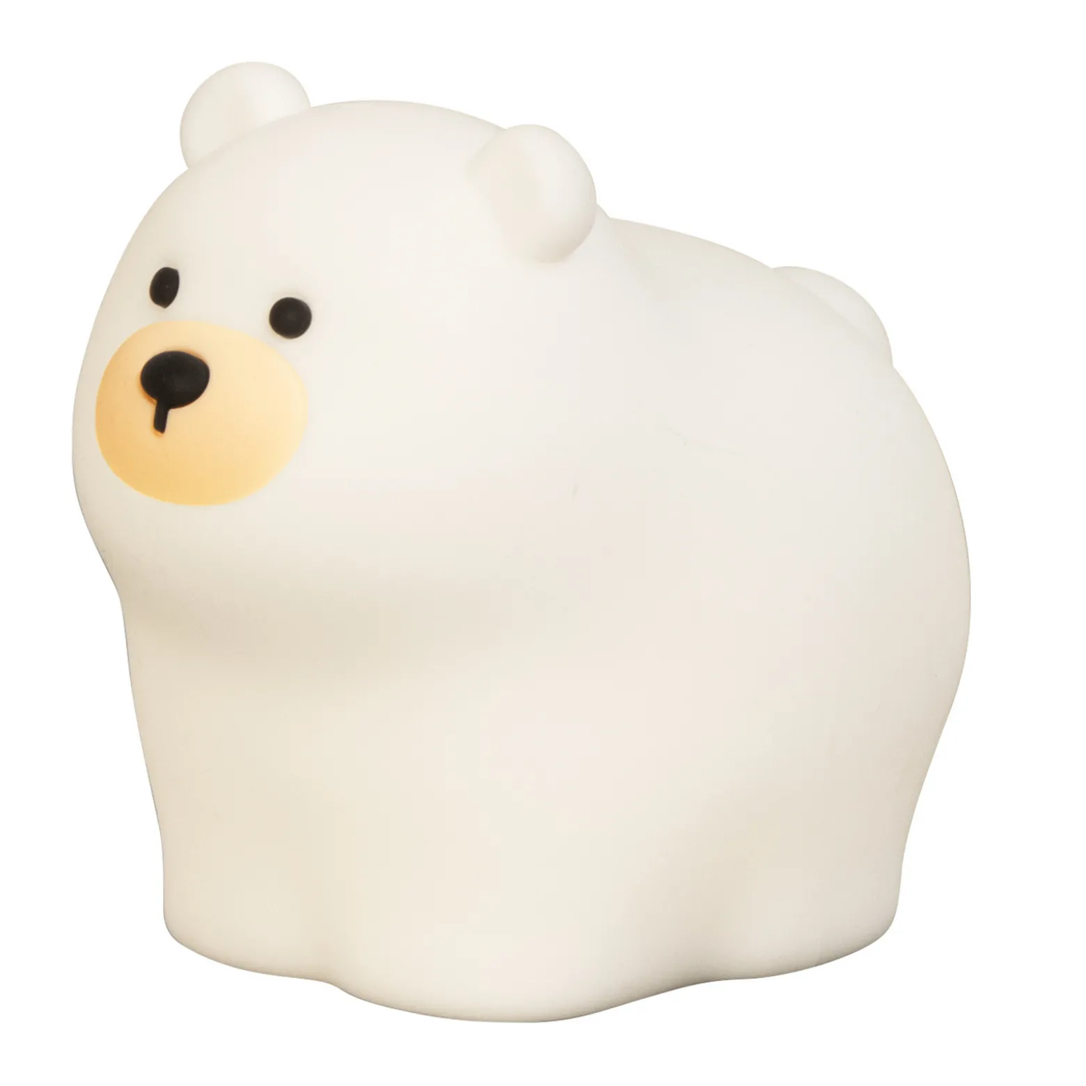LED-akkulamppu Knut, valkoinen, pituus 12 cm, silikoni
