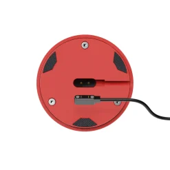 LED-akkupöytälamppu Nudrop, IP54, tulipunainen
