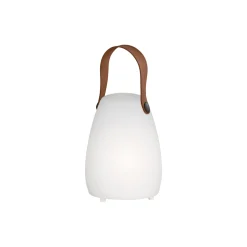 LED-akku-pöytävalaisin Ruby, korkeus 16 cm, muovi, USB