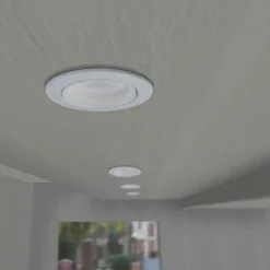 LED-alasvalo Teresa 90, GU10, CCT, 6W, valkoinen
