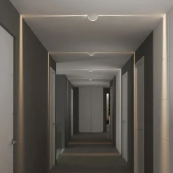LED-asennettu kattovalaisin Spectra Recessed, IP54