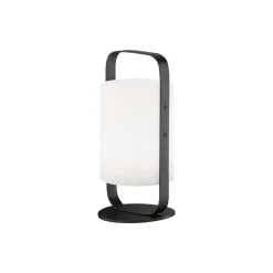LED-aurinko-akkupöytälamppu Casoli, korkeus 25 cm