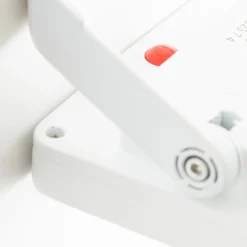 LED-aurinkoenergialla toimiva ulkoseinävalaisin Luton Sensor, valkoinen,