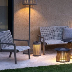LED-aurinkoenergian maavalaisin Rop&Strip korkeus 40 cm, 3000 K, 500 lm
