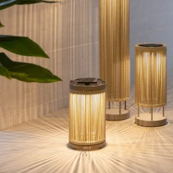 LED-aurinkoenergian maavalaisin Rop&Strip korkeus 40 cm, 3000 K, 500 lm