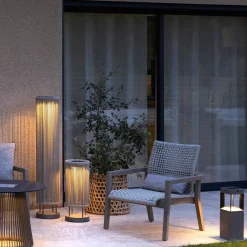 LED-aurinkoenergian maavalaisin Rop&Strip Korkeus 58 cm, 3000 K, 500 lm