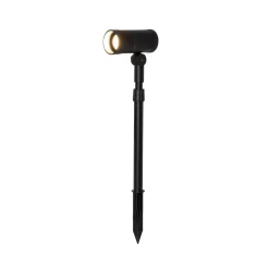 LED-aurinkokäyttöinen kohdevalaisin Powerspot 53 cm, 250 lm, musta, maakiinnike
