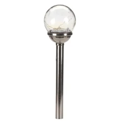 LED-aurinkokäyttöinen maapiikkivalaisin Firefly Opal, 4 kpl, IP44