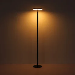 LED aurinko lattiavalaisin 36508, musta, alumiini, CCT, IP54