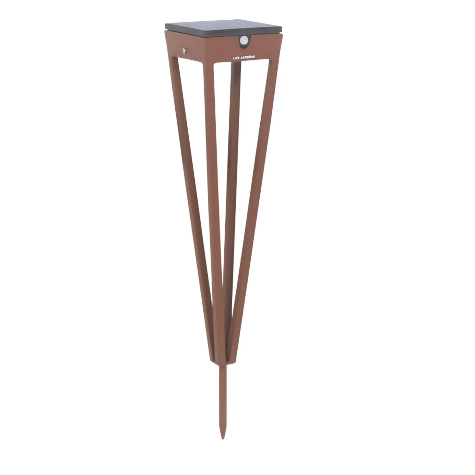 LED-aurinkolyhty Tinka, korkeus 52 cm, corten
