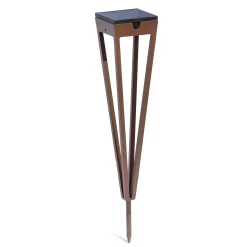 LED-aurinkolyhty Tinka, korkeus 52 cm, corten