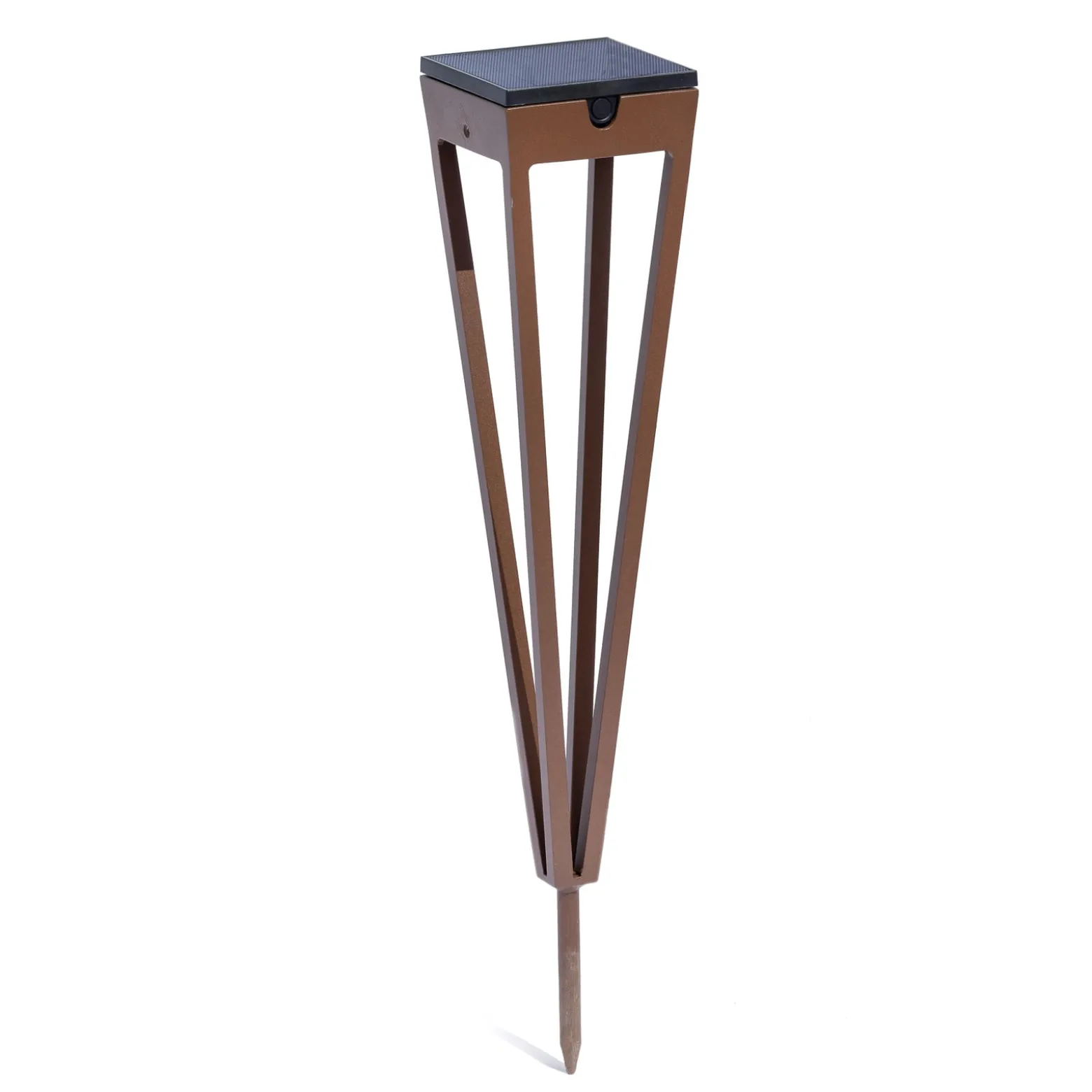 LED-aurinkolyhty Tinka, korkeus 52 cm, corten
