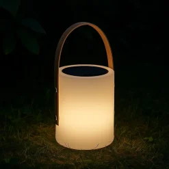 LED-aurinkopöytävalaisin Bari, RGB-värinvaihto