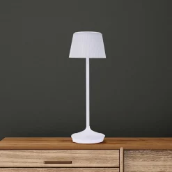 LED-aurinko-pöytävalaisin Emmi CCT valkoinen
