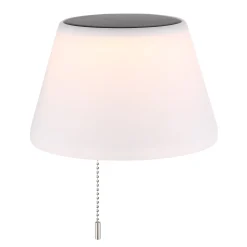 LED aurinko pöytävalaisin 36000 pullo top valkoinen muovi