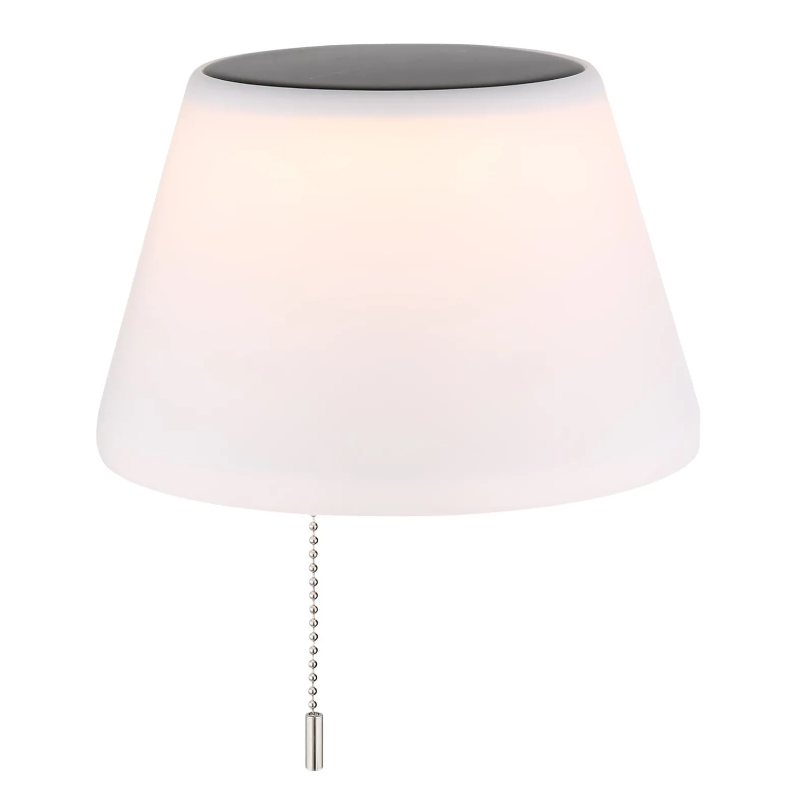 LED aurinko pöytävalaisin 36000 pullo top valkoinen muovi