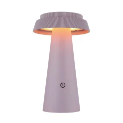 LED-aurinkopöytävalaisin 36624, vaaleanpunainen, ladattava akku, CCT, IP54,