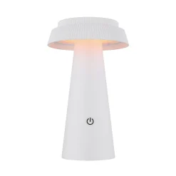 LED-aurinkopöytävalaisin 36624, valkoinen, ladattava akku, CCT, IP54,
