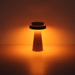 LED-aurinkopöytävalaisin 36624, valkoinen, ladattava akku, CCT, IP54,