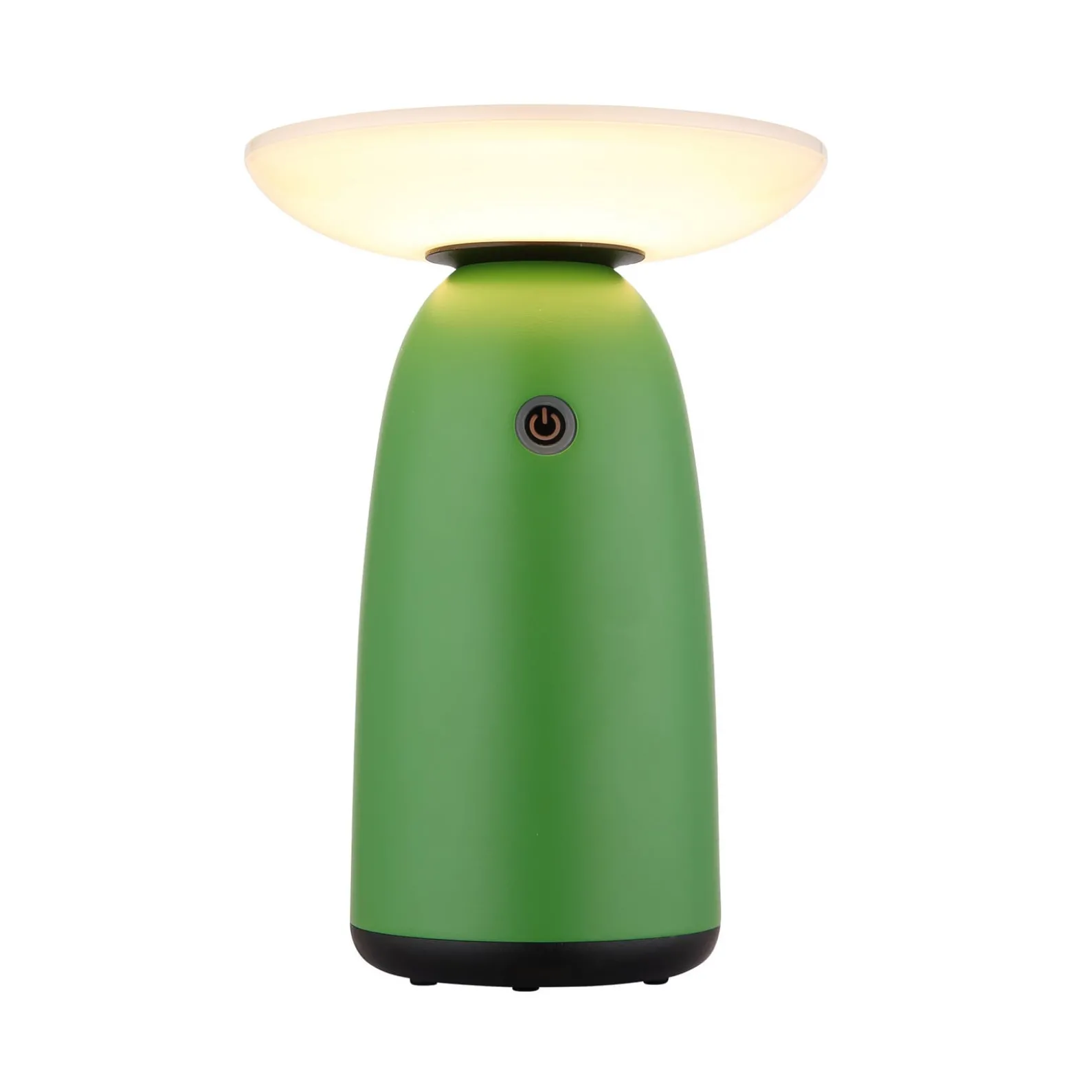 LED-aurinkopöytävalaisin 36625, vihreä, metalli, 23 cm, himmennettävä