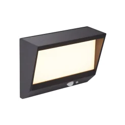 LED aurinko ulkoseinävalaisin 67418BK
