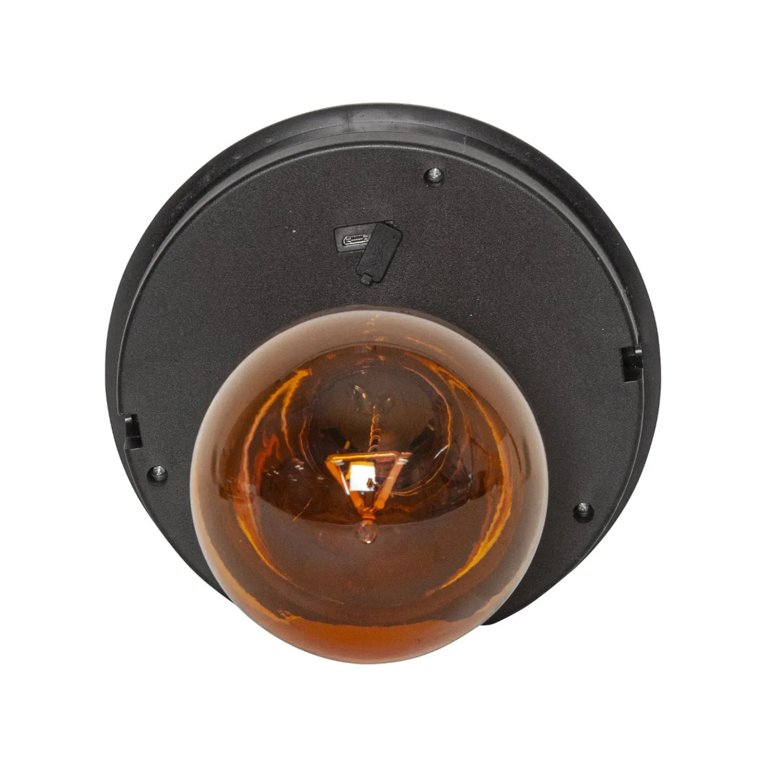 LED-aurinkovalaisin Marron, korkeus 25 cm, ruskea, metalli, USB-C