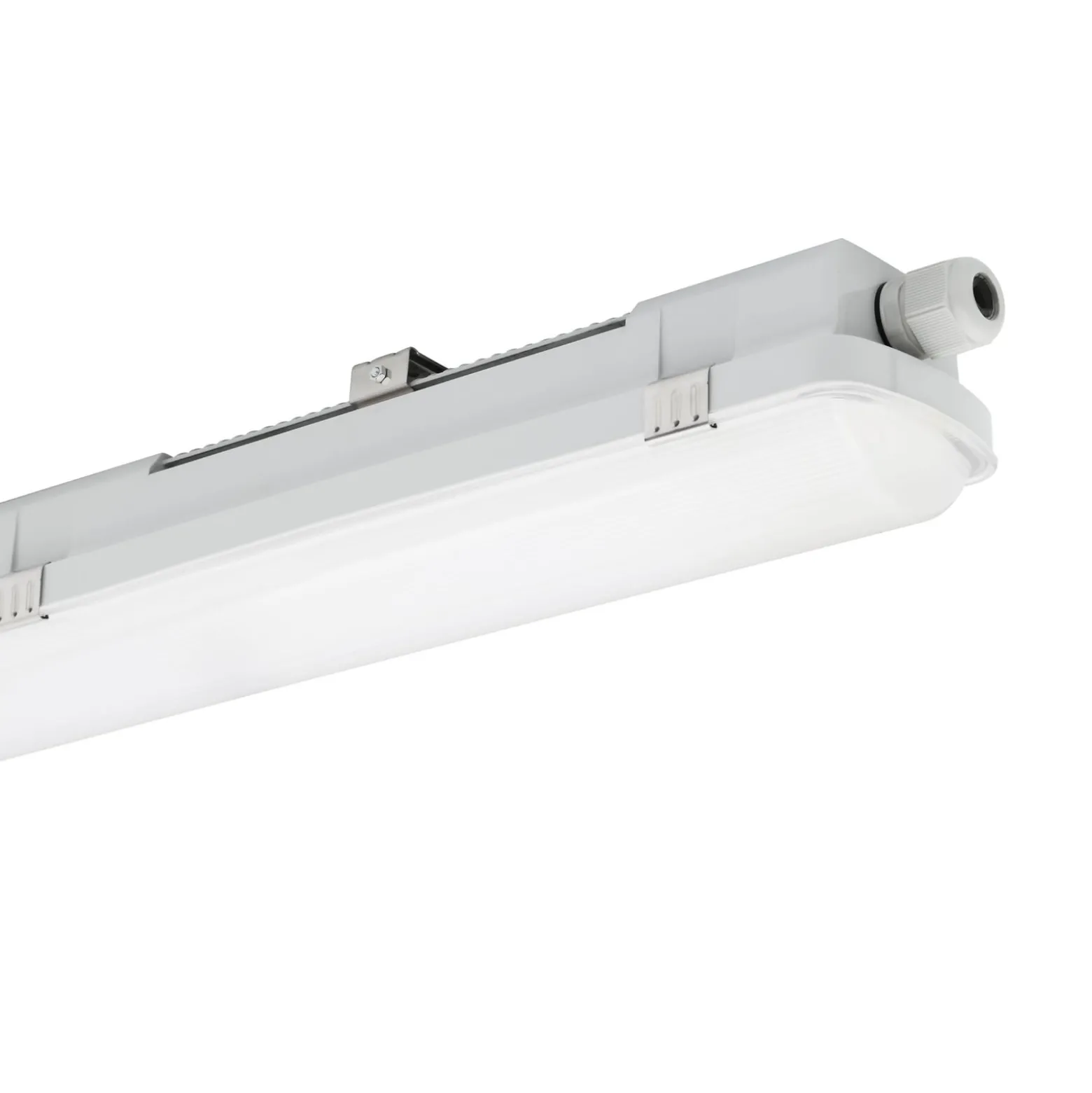 LED-diffuusorivalaisin RESISTO, vaaleanharmaa, 150 cm, 42 W, 840 IP66