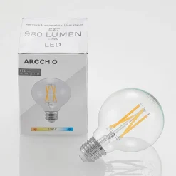 LED E27 8W G80 2700K filamentti him. kirkas 3 kpl