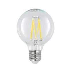 LED E27 8W G80 2700K filamentti him. kirkas 3 kpl