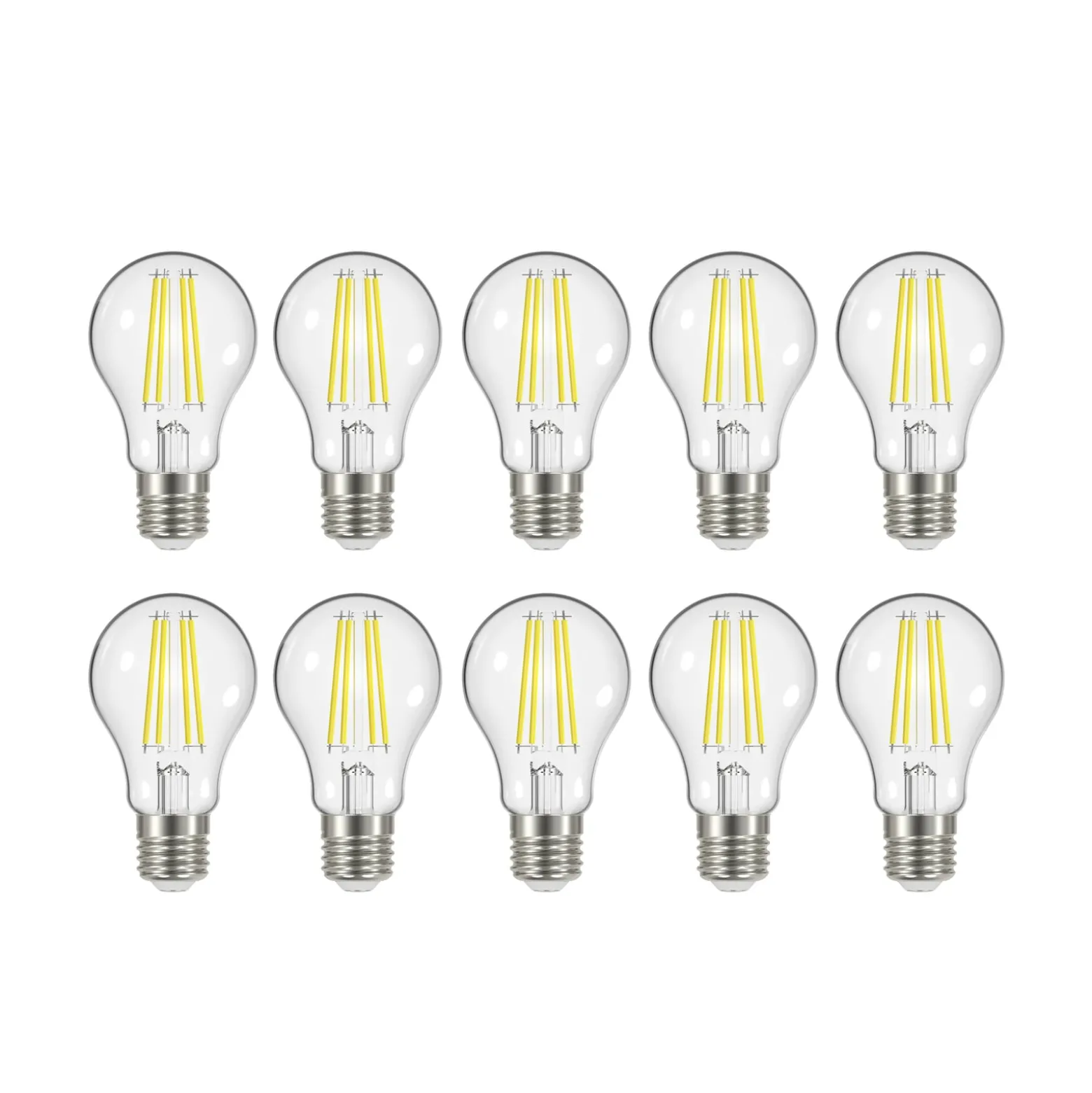 LED-filamenttilamppu E27 5W 3000K 1060 lm 10 kpl