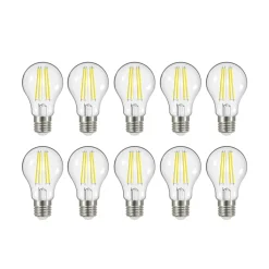 LED-filamenttilamppu E27 5W 2700K 1060 lm 10 kpl