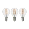 LED-filamenttilamppu E14 4W 2700K pisara him. 3x