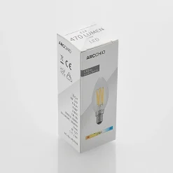 LED-filamenttilamppu E14 4W 827 kynttilä him., 3x