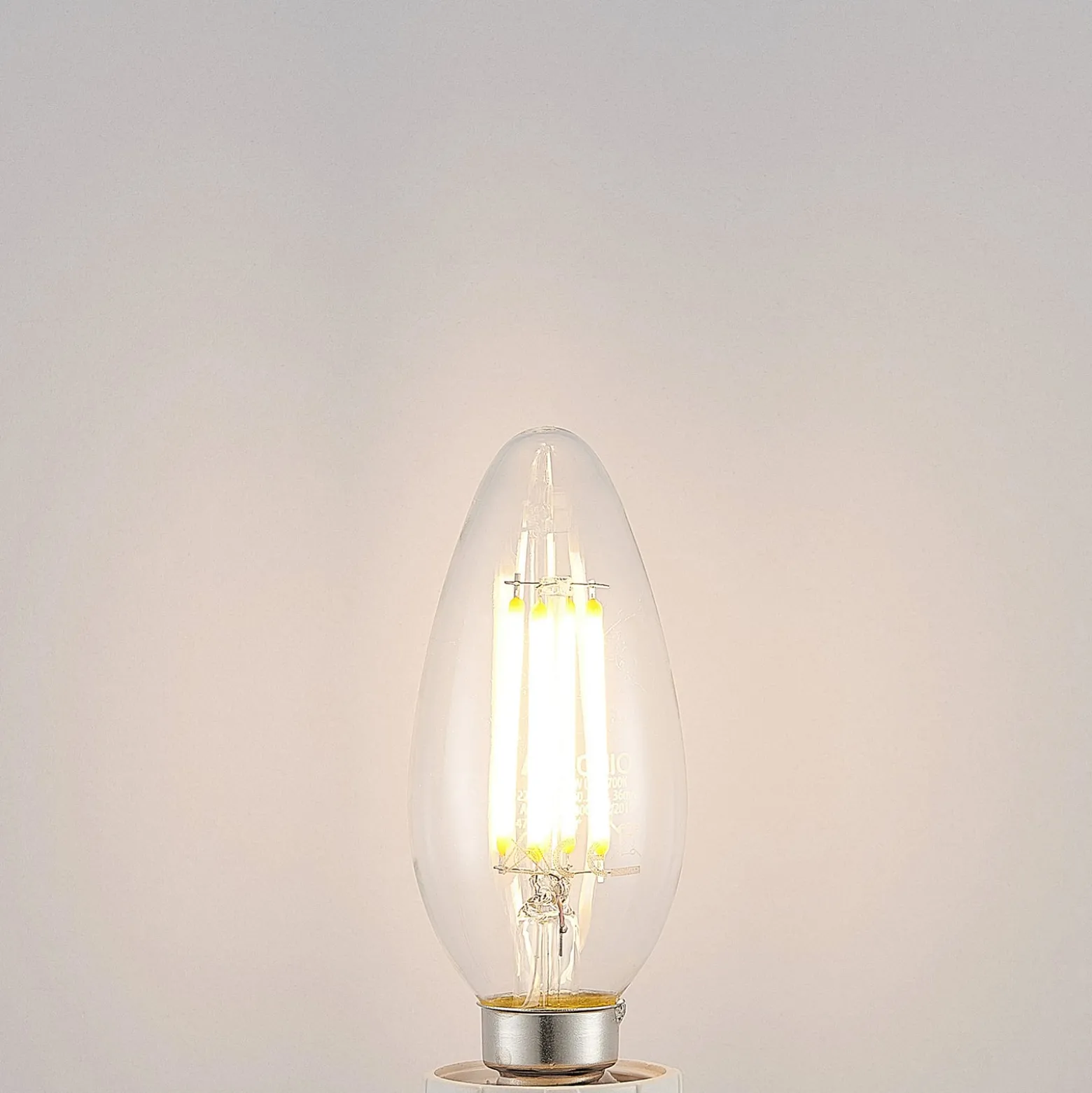 LED-filamenttilamppu E14 4W 827 3-vaihehimmen, 3x