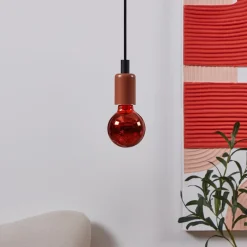 LED-Globe E27 G80 4W filament 2 000 K kupari