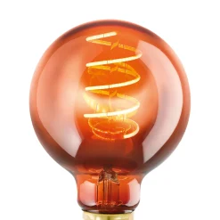 LED-Globe E27 G80 4W filament 2 000 K kupari